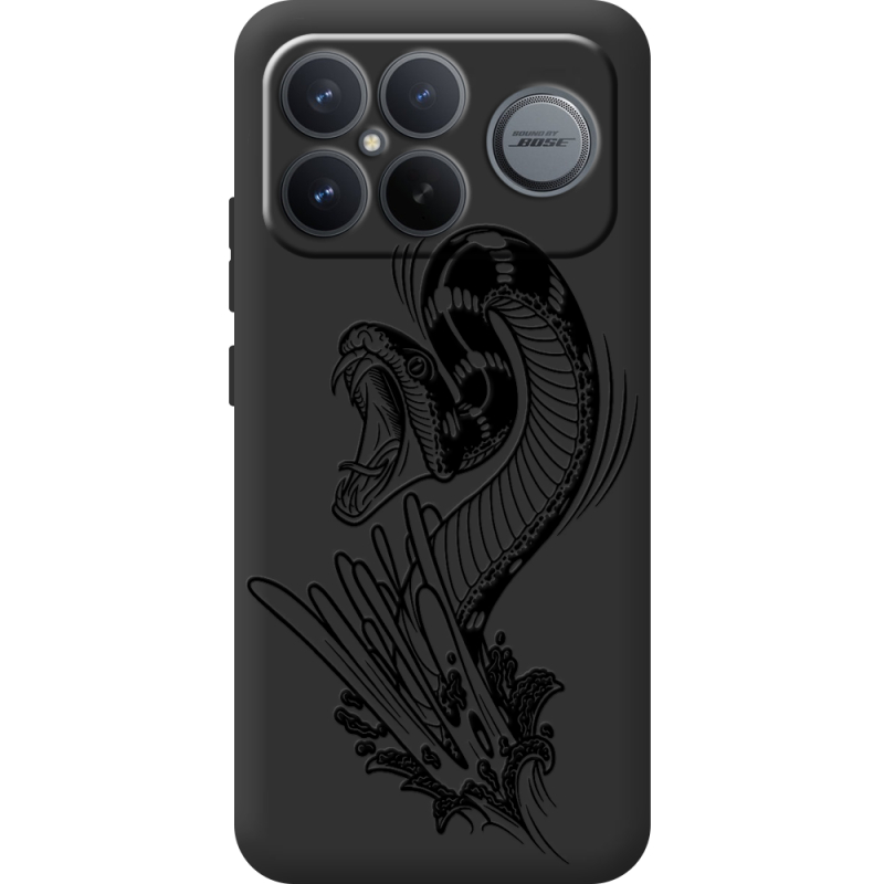 Чорний чохол BoxFace Poco F8 Pro Ultra Snake