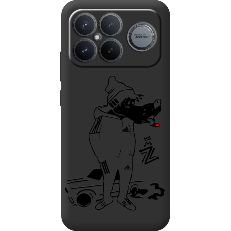 Чорний чохол BoxFace Poco F8 Pro Ultra 