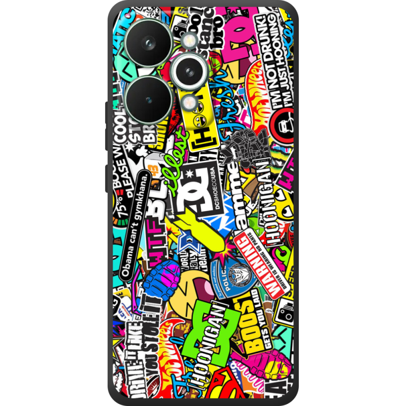 Чохол BoxFace Realme 15 Pro Multicolored Inscriptions