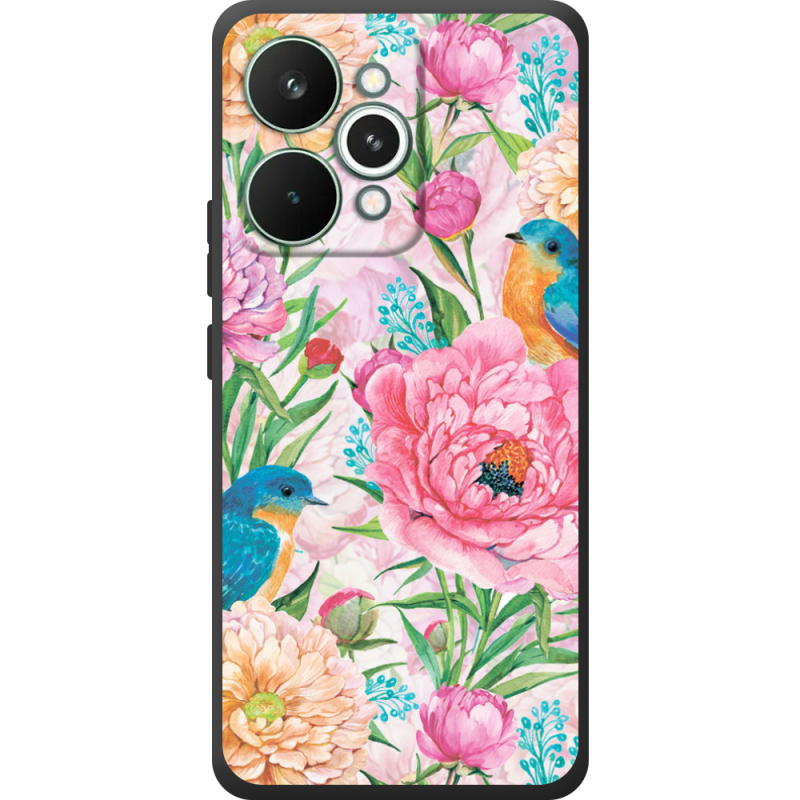 Чохол BoxFace Realme 15 Pro Birds in Flowers