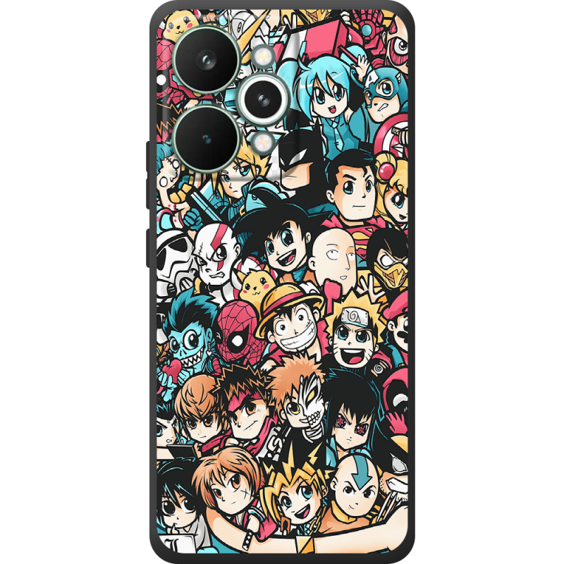 Чохол BoxFace Realme 15 Pro Anime Stickers