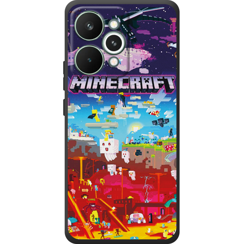 Чохол BoxFace Realme 15 Pro Minecraft World Beyond