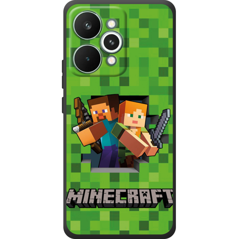 Чохол BoxFace Realme 15 Pro Майнкрафт Стів і Алекс