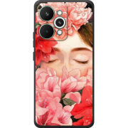 Чохол BoxFace Realme 15 Pro Girl in Flowers