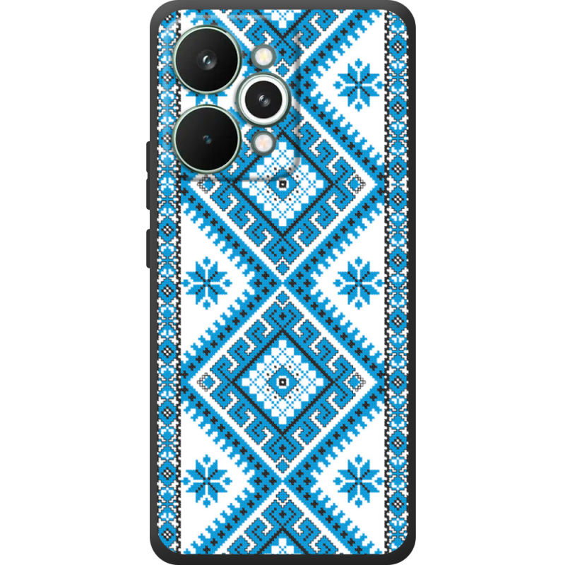 Чохол BoxFace Realme 15 Pro Блакитний Орнамент