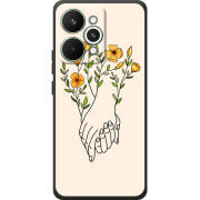 Чохол BoxFace Realme 15 Pro Flower Hands