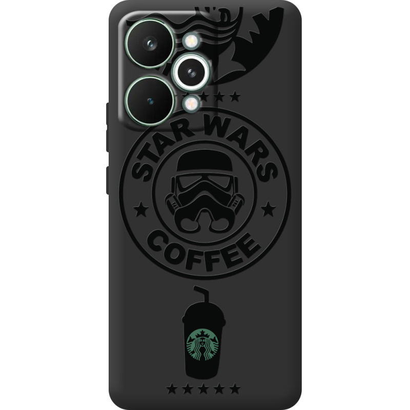 Чорний чохол BoxFace Realme 15 Pro Dark Coffee