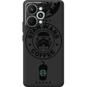 Чорний чохол BoxFace Realme 15 Pro Dark Coffee