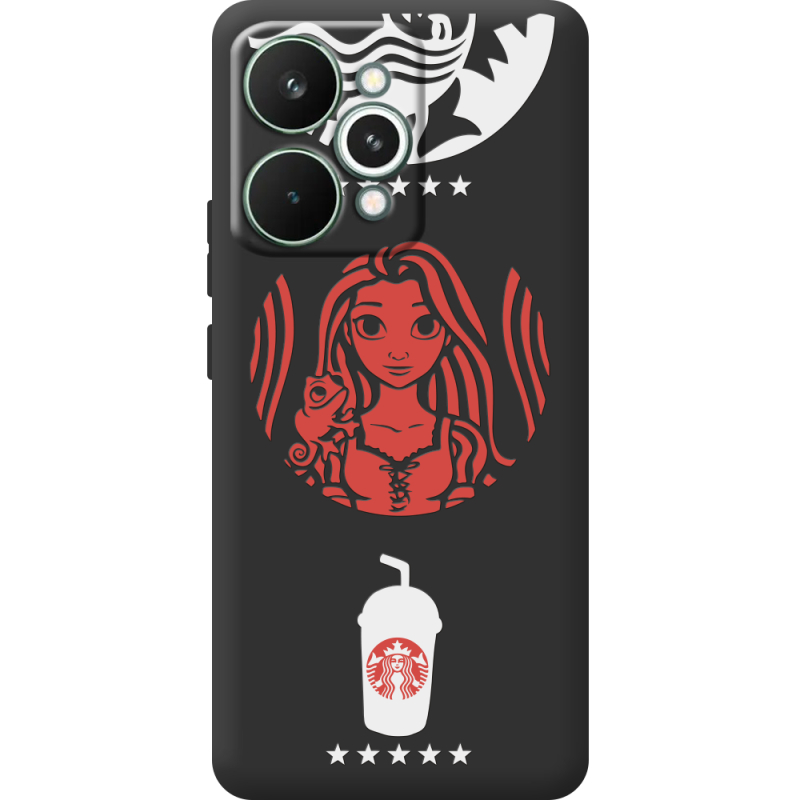 Чорний чохол BoxFace Realme 15 Pro RedWhite Coffee