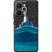 Чорний чохол BoxFace Realme 15 Pro Lighthouse