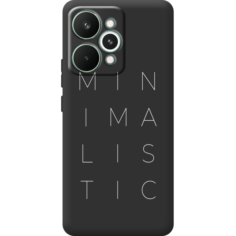 Чорний чохол BoxFace Realme 15 Pro Minimalistic