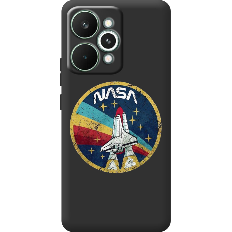 Чорний чохол BoxFace Realme 15 Pro NASA