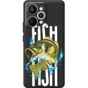 Чорний чохол BoxFace Realme 15 Pro Fish