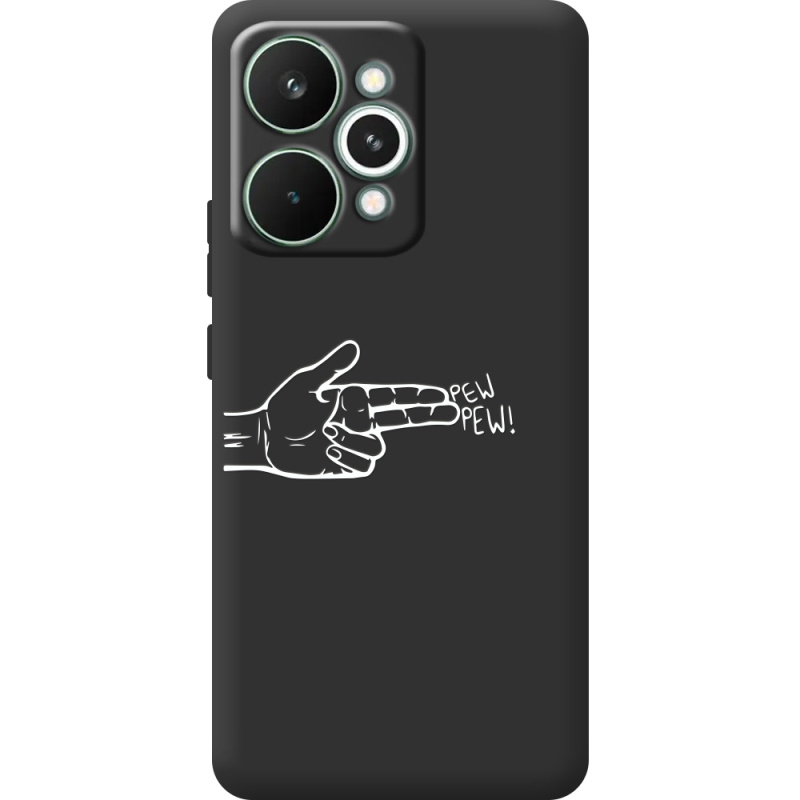 Чорний чохол BoxFace Realme 15 Pro Pew Pew