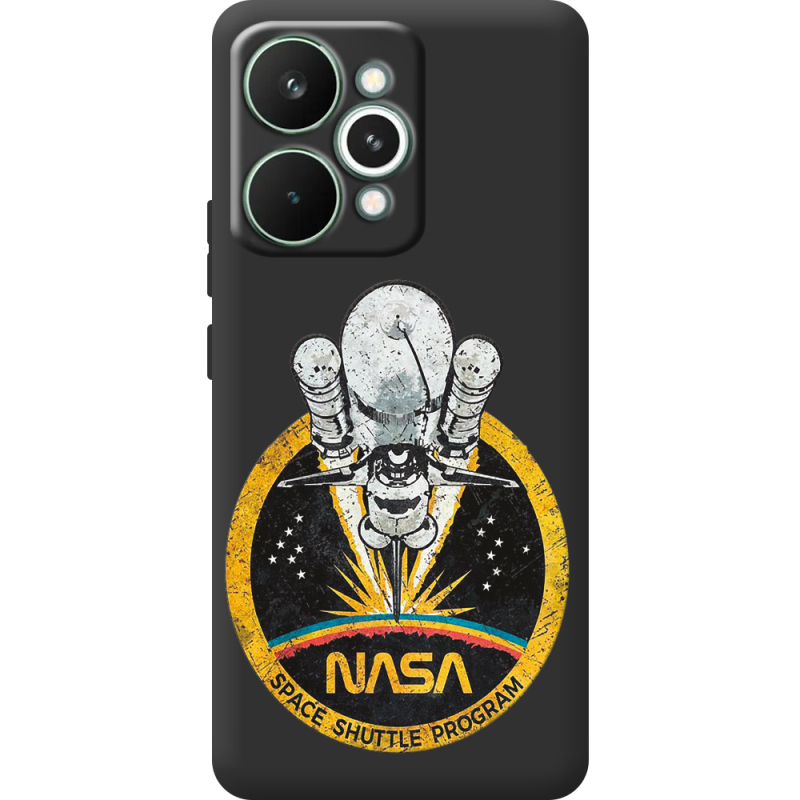 Чорний чохол BoxFace Realme 15 Pro NASA Spaceship