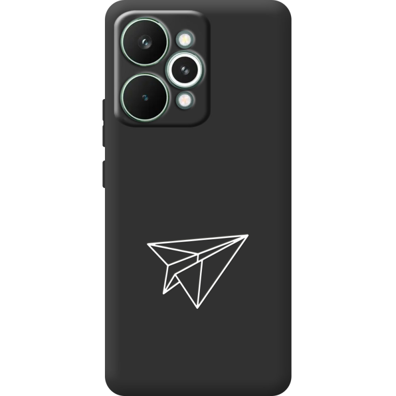 Чорний чохол BoxFace Realme 15 Pro Paper Plane