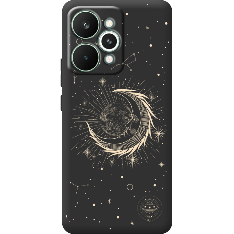 Чорний чохол BoxFace Realme 15 Pro Moon