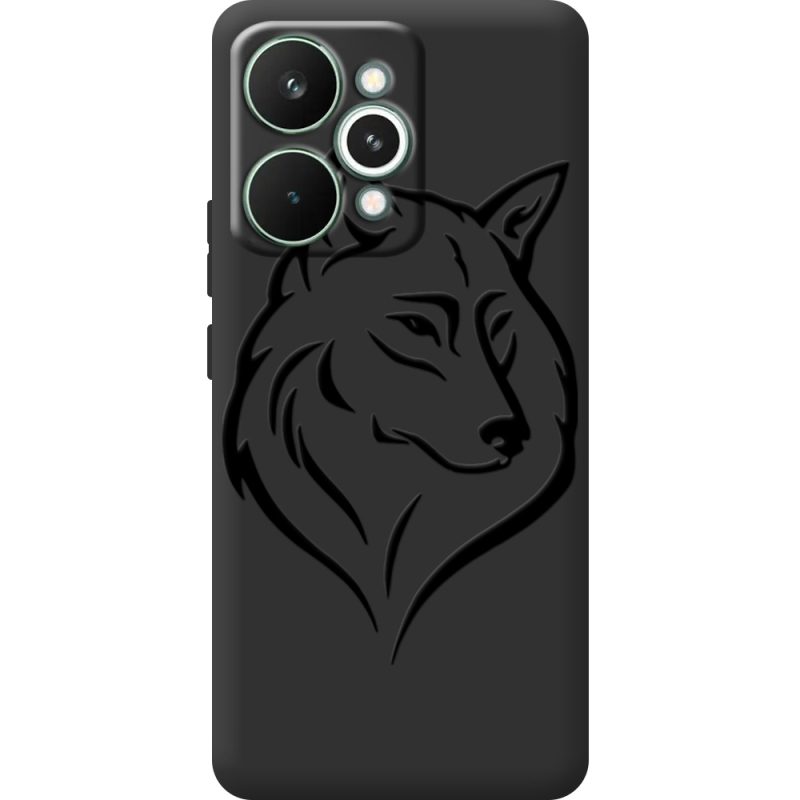 Чорний чохол BoxFace Realme 15 Pro Wolf