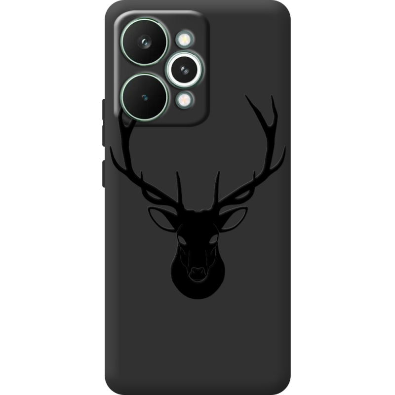 Чорний чохол BoxFace Realme 15 Pro Deer