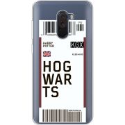 Прозрачный чехол Uprint Xiaomi Pocophone F1 Ticket Hogwarts