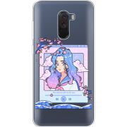 Прозрачный чехол Uprint Xiaomi Pocophone F1 The Sakuras Will Cry For You