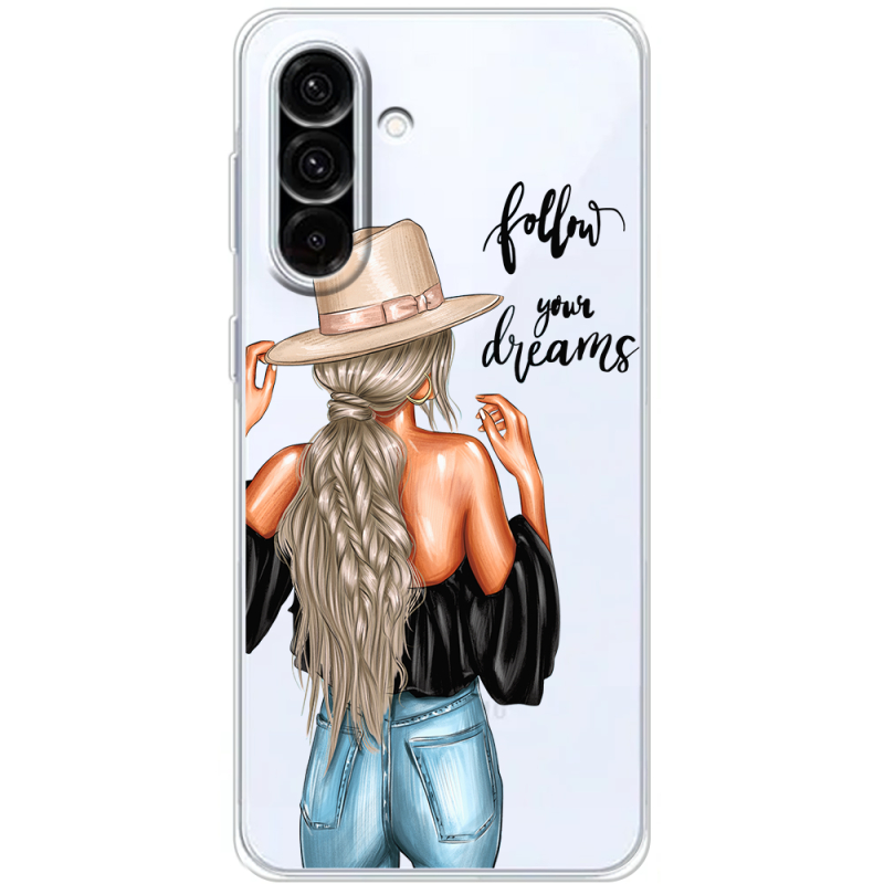 Прозорий чохол BoxFace Samsung Galaxy A37 5G (A376) Follow Your Dreams