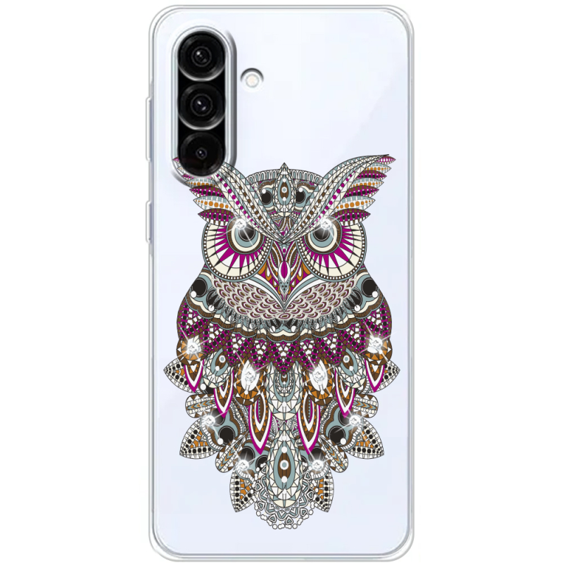 Чохол зі стразами Samsung Galaxy A37 5G (A376) Owl