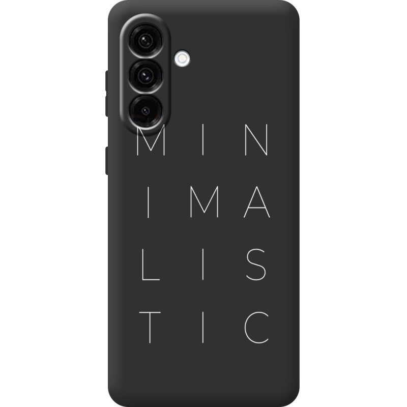 Чорний чохол BoxFace Samsung Galaxy A37 5G (A376) Minimalistic