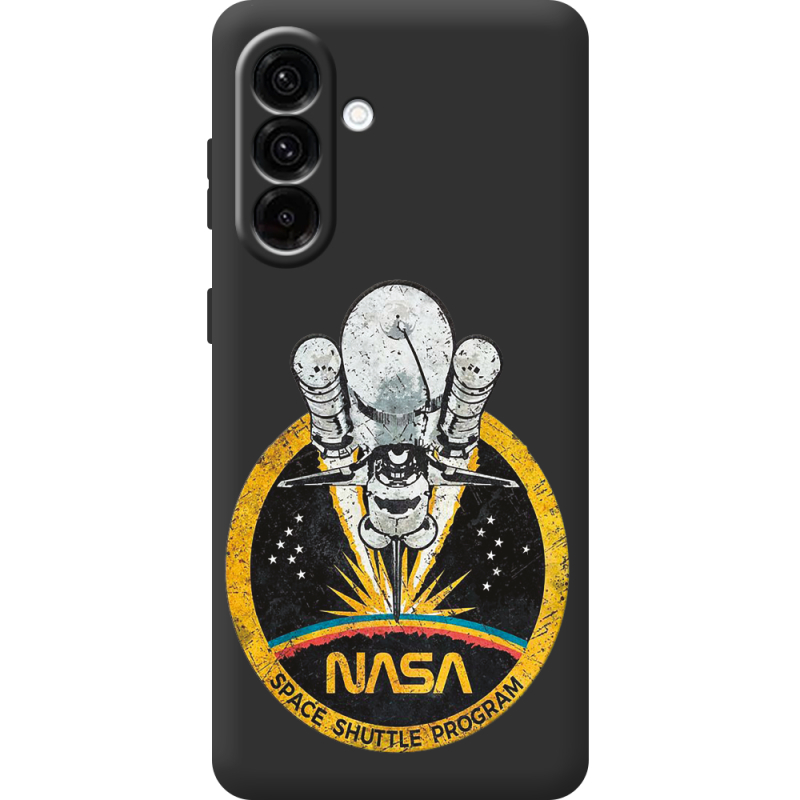 Чорний чохол BoxFace Samsung Galaxy A37 5G (A376) NASA Spaceship