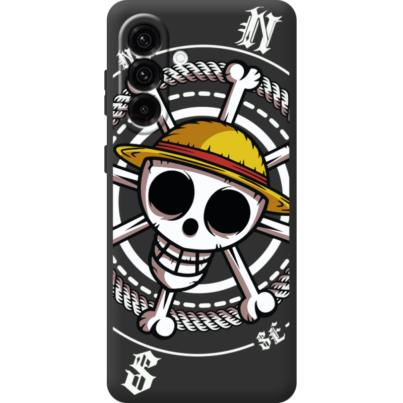 Чорний чохол BoxFace Samsung Galaxy A37 5G (A376) One Piece Компас