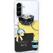 Прозорий чохол BoxFace Samsung Galaxy A57 5G (A576) Fashion Pug