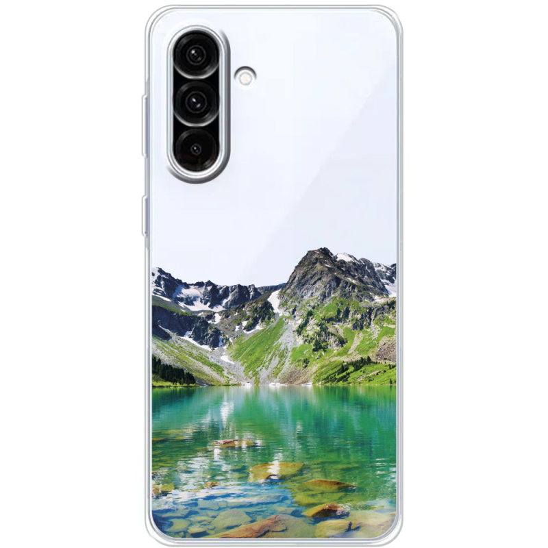 Прозорий чохол BoxFace Samsung Galaxy A57 5G (A576) Green Mountain