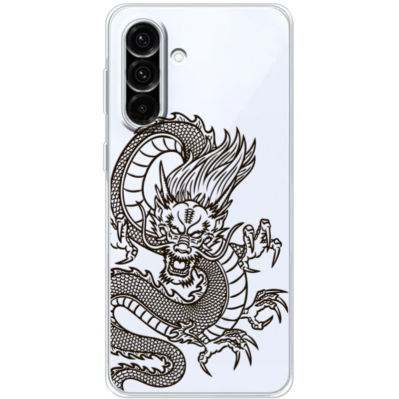 Прозорий чохол BoxFace Samsung Galaxy A57 5G (A576) Chinese Dragon
