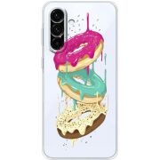 Прозорий чохол BoxFace Samsung Galaxy A57 5G (A576) Donuts