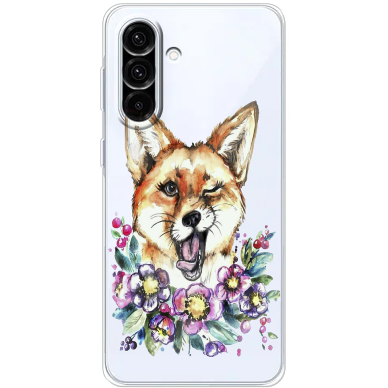 Прозорий чохол BoxFace Samsung Galaxy A57 5G (A576) Winking Fox
