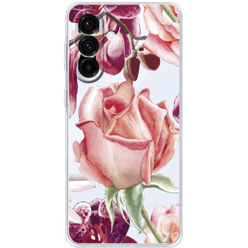 Прозорий чохол BoxFace Samsung Galaxy A57 5G (A576) Rose