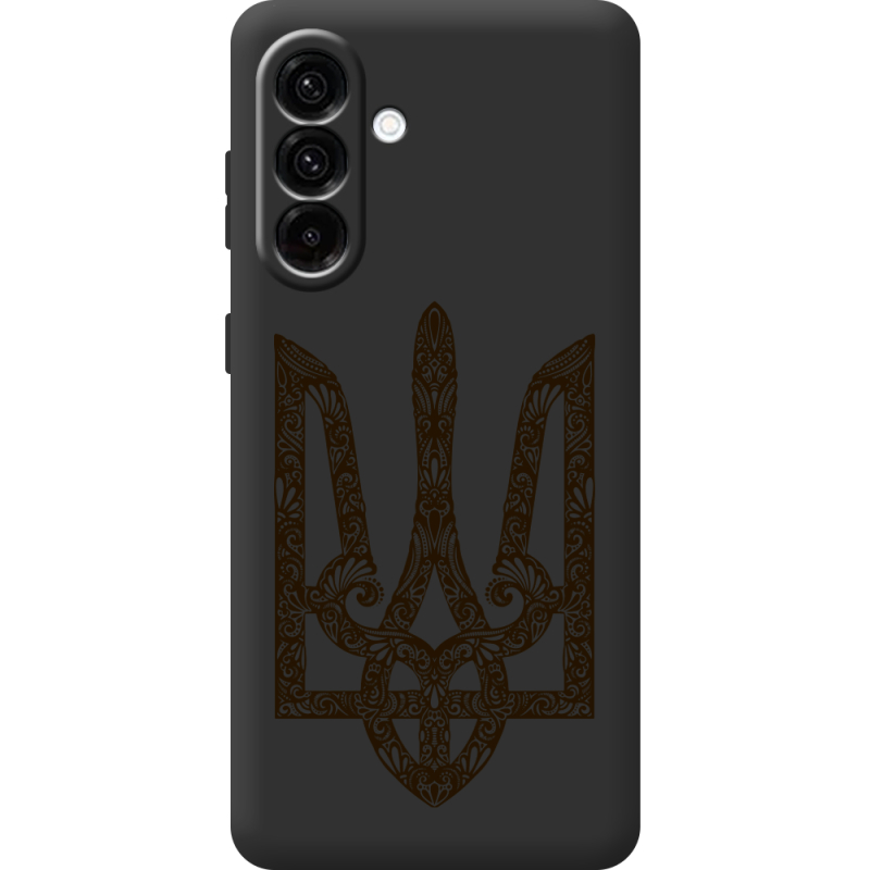 Чорний чохол BoxFace Samsung Galaxy A57 5G (A576) Ukrainian Trident