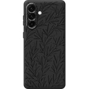 Чорний чохол BoxFace Samsung Galaxy A57 5G (A576) Leaves