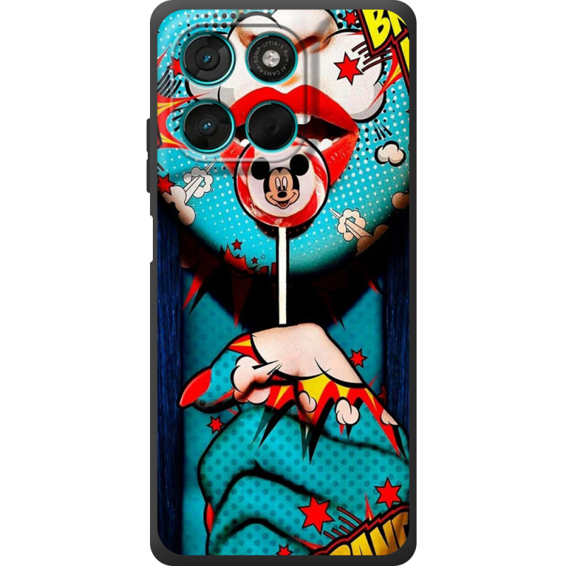 Чохол BoxFace Moto G57 Power Girl Pop Art
