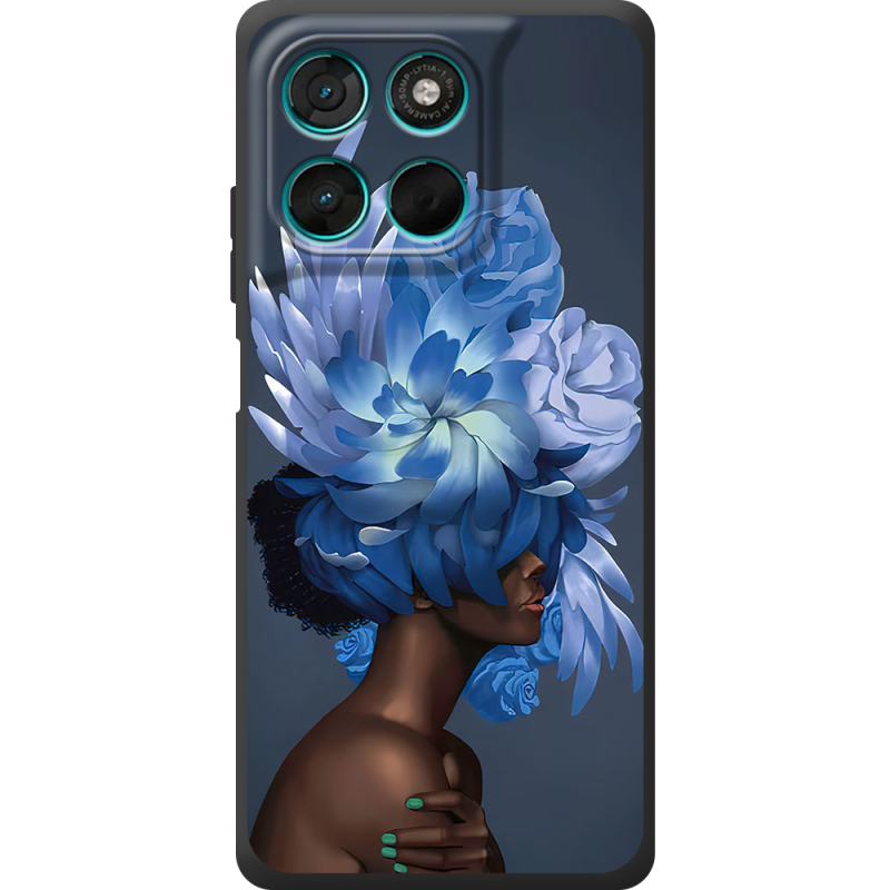 Чохол BoxFace Moto G57 Power Exquisite Blue Flowers