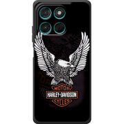 Чохол BoxFace Moto G57 Power Harley Davidson and eagle