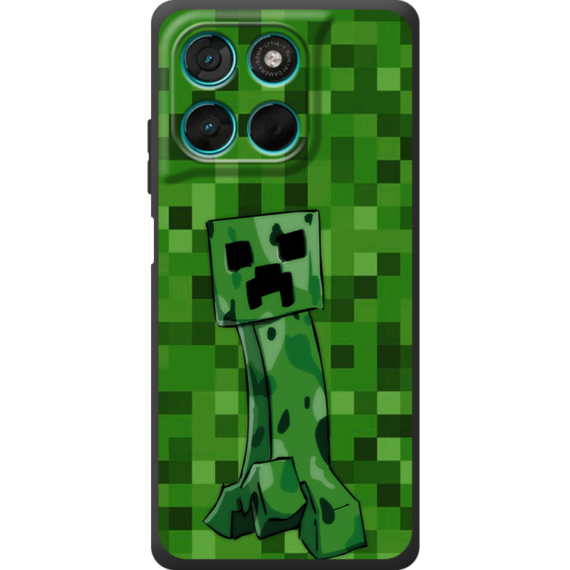 Чохол BoxFace Moto G57 Power Minecraft Creeper