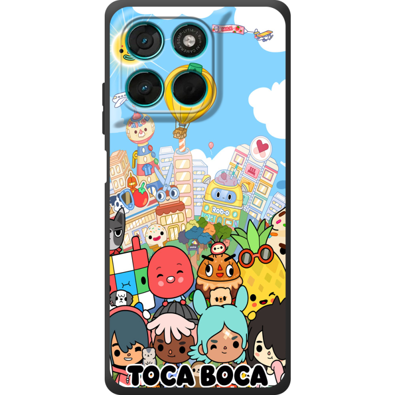 Чохол BoxFace Moto G57 Power Світ Тока Бока