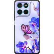 Чохол BoxFace Moto G57 Power Orchids and Butterflies