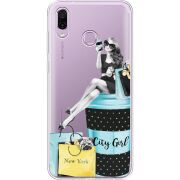 Прозрачный чехол Uprint Honor Play City Girl