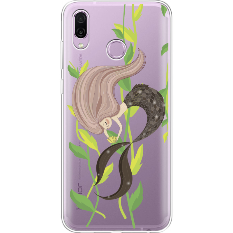 Прозрачный чехол Uprint Honor Play Cute Mermaid