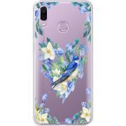 Прозрачный чехол Uprint Honor Play Spring Bird