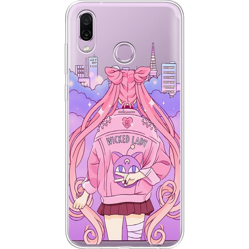 Прозрачный чехол Uprint Honor Play Wiked Lady