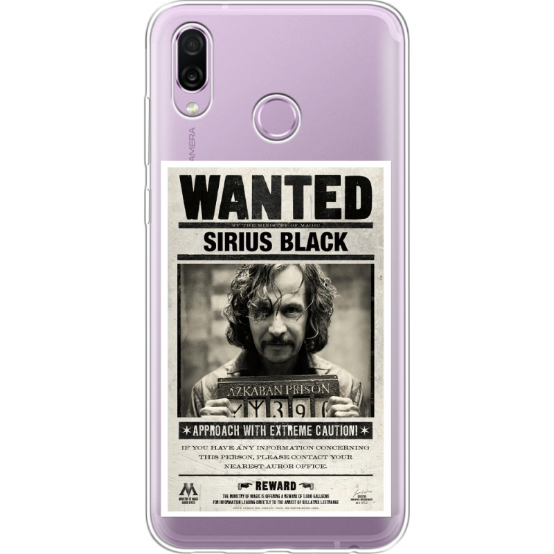 Прозрачный чехол Uprint Honor Play Sirius Black
