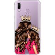 Прозрачный чехол Uprint Honor Play Queen and Princess